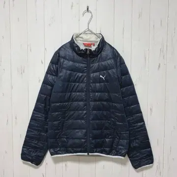 Y154 푸마 라이트 다운 자켓 아우터 M 네이비