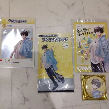 여자 연구 대학 니키 아크릴 스탠드 캔뱃지 특전 최애 여행 나고야