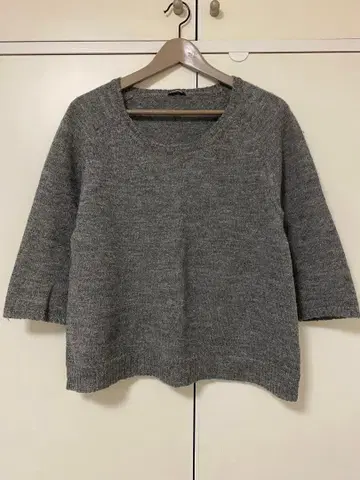 JOURNAL STANDARD 그레이 오부 소매 니트