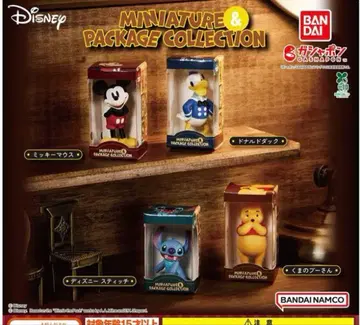 디즈니 미니어처 패키지 가챠 컴플리트 미키 푸우