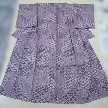 보라색 호몬기 앤티크 기모노