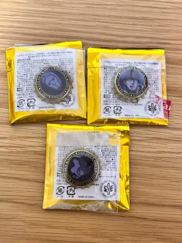 골든 카무이 극장판 삿포로 맥주 공장편 시크릿 왕관 캔뱃지 세트