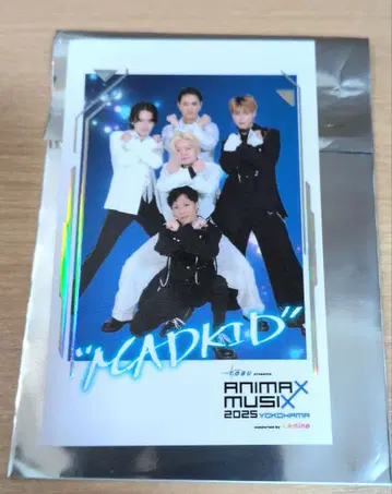 ANIMAX MUSIX 2025 MADKID 포토 카드 금박
