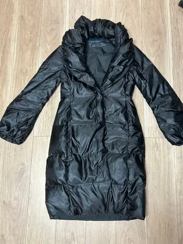 랄프 로렌 블랙 다운 코트