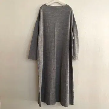 나카가와 마사시치 상점 면울 접결 롱 원피스