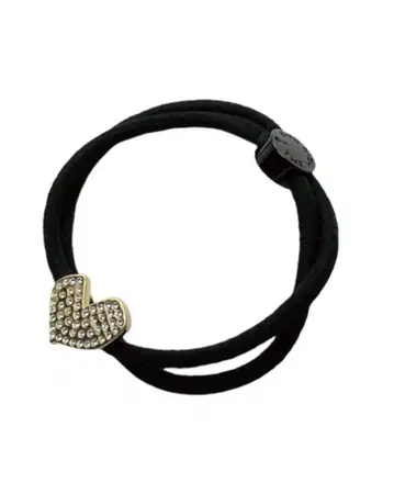 THE HAIR BAR 크리스탈 골드 하트 참