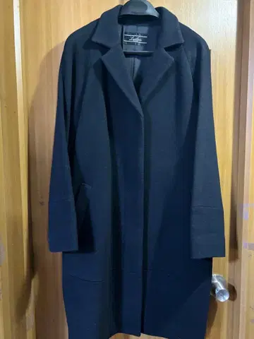 레리안 블랙 롱 코트