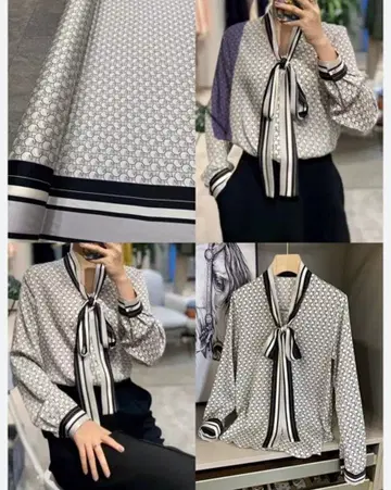 초미 쿠 드 샹스 핸섬 블라우스 36