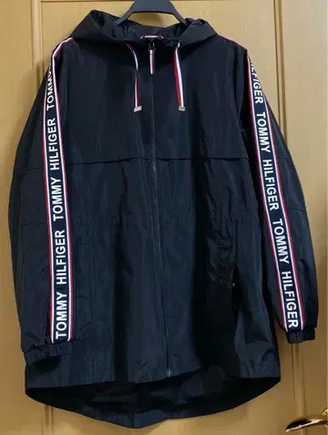 [ TOMMY HILFIGER ] 나일론 자켓 블랙 사이즈 M