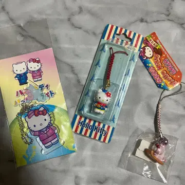 헬로키티 스트랩 3세트