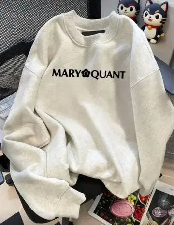 MARY QUANT 그레이 트레이닝복
