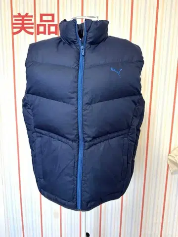 PUMA 네이비 다운 베스트