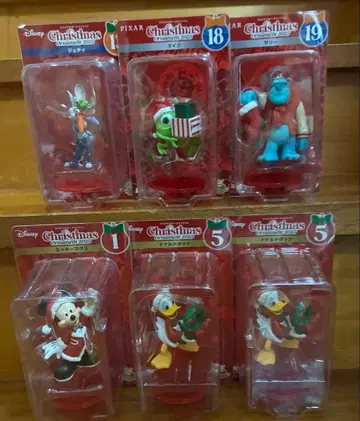 해피 복권 디즈니 피규어 6개 세트