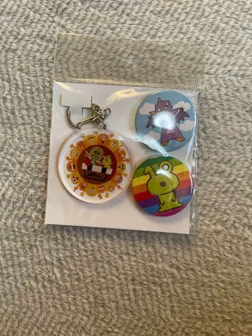 10케이 채널 아크릴 키링, 캔뱃지 세트