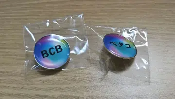 베타코 BCB 핀 배지 2개 세트 간사이 만박 2025
