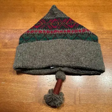 HAZEL SIMPSON 울 니트 모자 셰틀랜드 제도 스코틀랜드