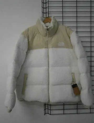 THE NORTH FACE 다운 자켓 화이트/베이지 보아 해외 규격