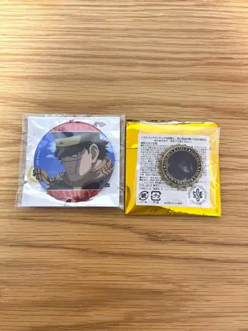 골든 카무이 스기모토 사이치 캔뱃지 세트