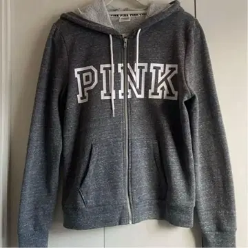 빅토리아 시크릿 PINK 그레이 후드티