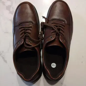 브라운 가죽 신발 26.0cm