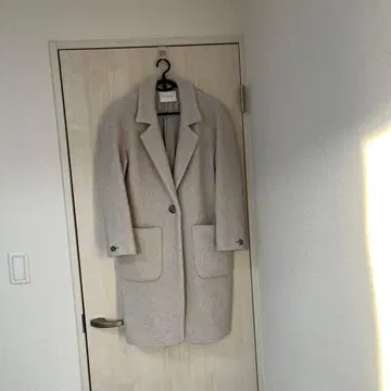 UNITED ARROWS 보아 체스터 코트 그레이