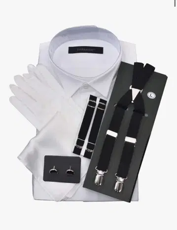 턱시도 포멀 잡화 세트