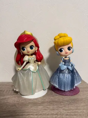 Qposket 큐포스켓 디즈니 프린세스 아리엘 신데렐라