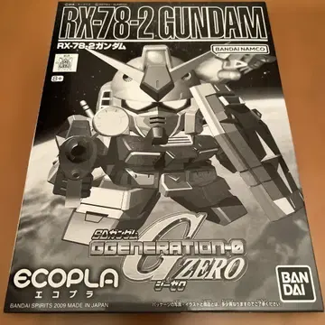 SD 건담 G 제너레이션 RX78-2 건담 에코플라 G-ZERO 미개봉