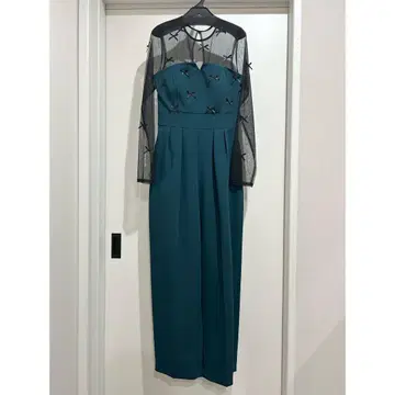 새상품 S 러그 문 LADY 리본 팬츠 드레스