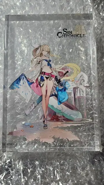 신 크로니클 화이트 천녀 세라 SNS 캠페인 아크릴 블록