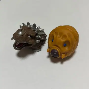 반다이 가샤폰 고질라 소프트 비닐 컬렉션 모스라 앙기라스