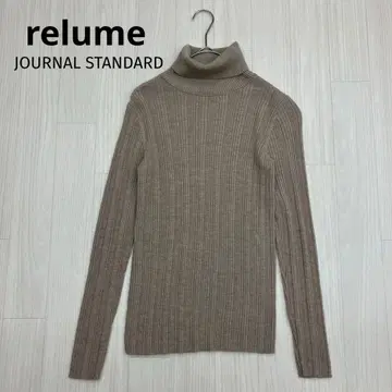 relume 레리움 울 리브 터틀넥 니트 free