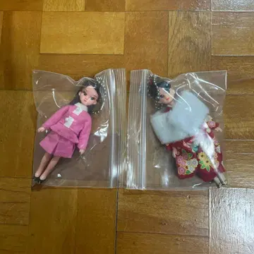 신년 선물 리카짱 키링 2개 세트