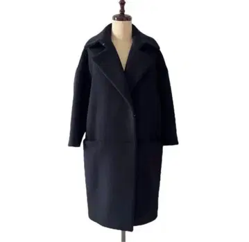 CYCLAS 시클라스 멜톤 비버 코트 네이비 36