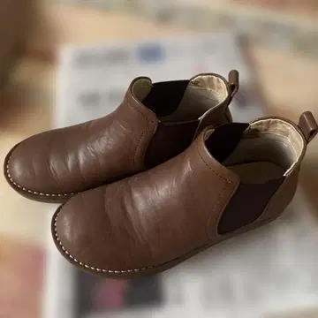 ramble comfort 숏부츠 브라운색 23cm