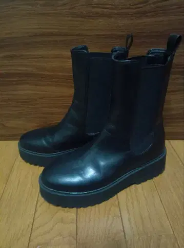 오리엔탈 트래픽 미들 기장 사이드 고어 부츠