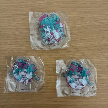 하츠네 미쿠 GT 프로젝트 레이싱 미쿠 2025ver. 아크릴 키체인