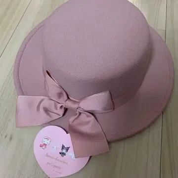 [새상품] 마이멜로디 아오키 미사코 m petit 캉캉 모자 핑크