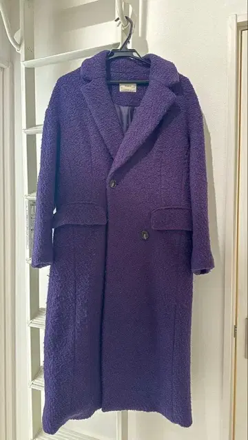 MURUA 롱 코트 퍼플