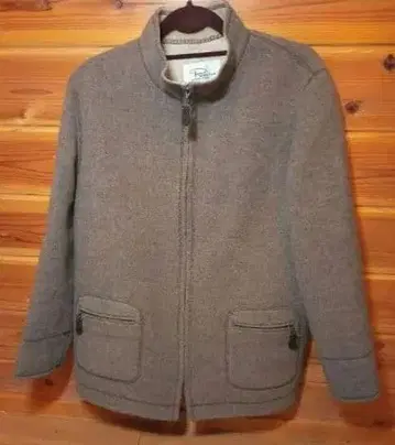 노카라 자켓 울