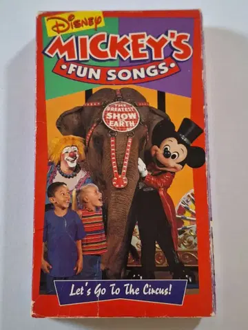 디즈니 FAN SONGS 서커스로 가자!