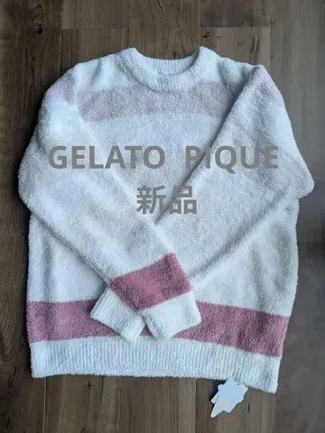 [ 새상품 ] GELATO PIQUE 2 보더 풀오버