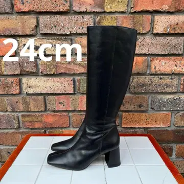 ANGEL ALARCON 앙헬 아랄콘 스퀘어토 롱 부츠