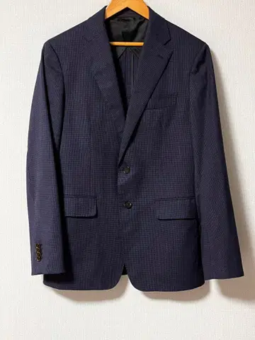 정장 세트 베스트 포함 네이비 남성용