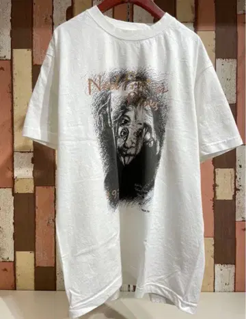 아인슈타인 T셔츠 DF1101 화이트 XL