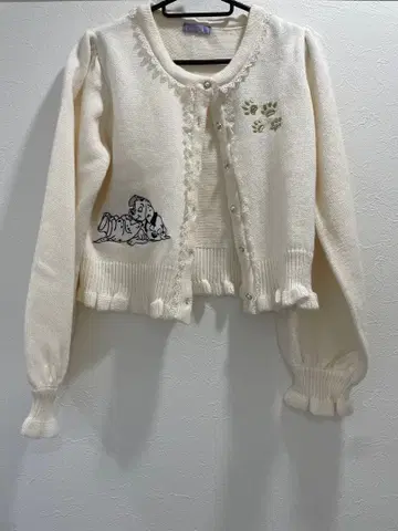 axes femme 101마리 강아지 콜라보 가디건