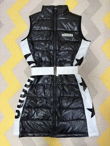 사이즈: M MIRROR9 미러나인 충전솜 원피스 골프웨어