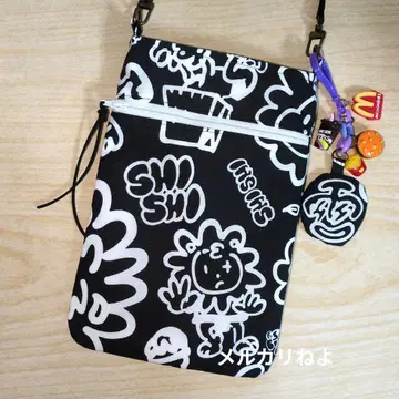 대스모 시시 카미나리베야 유카타 옷감 스마트폰 파우치