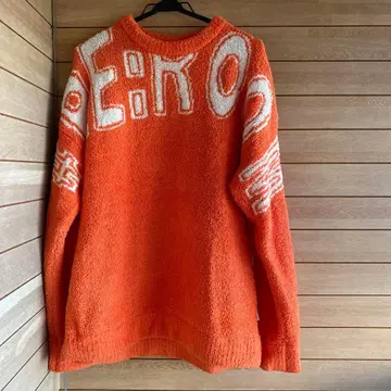 S1118.6 Reroom 오렌지 보아 니트