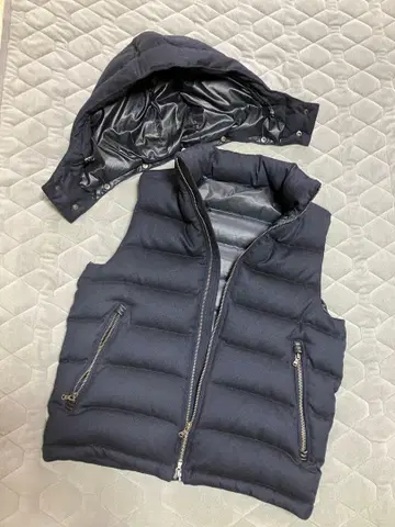 새상품급 EDIFICE (에디피스) 다운 베스트 다운 자켓